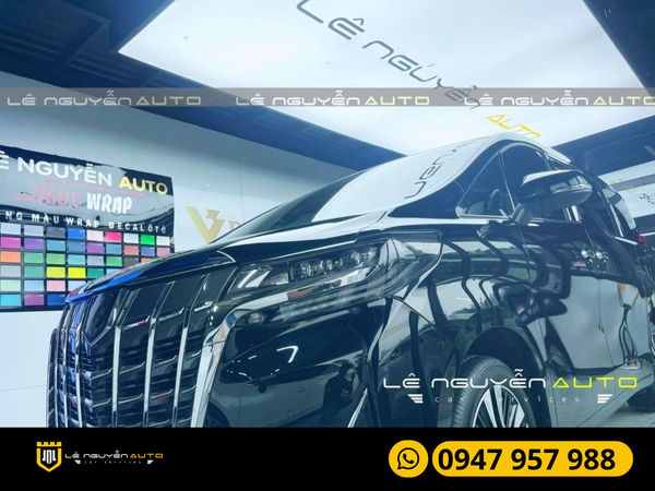  Phủ Ceramic cho xe Toyota Alphard 