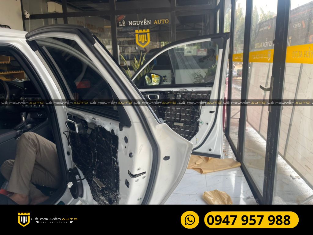 HONDA CIVIC DÁN CÁCH ÂM CHỐNG ỒN SUPERCAR RUBA BLACK CỦA NGA