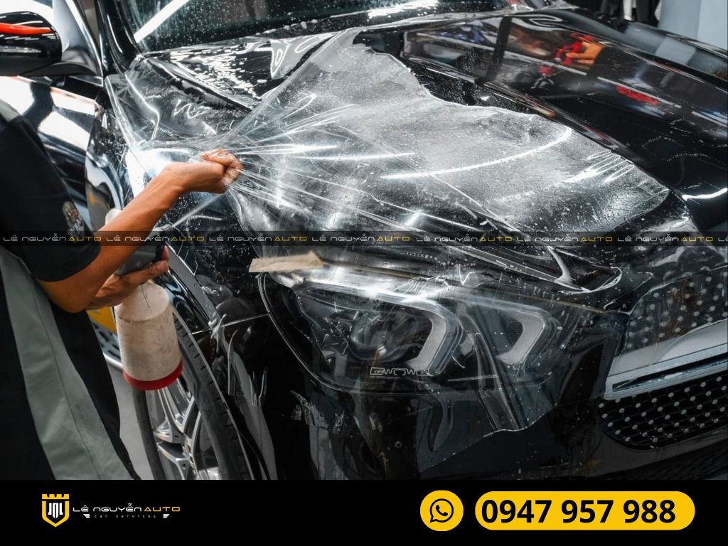 DÁN PPF BẢO VỆ SƠN XE MER GLC