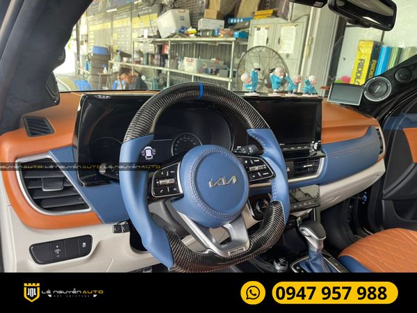  BỌC GHẾ DA ĐỔI MÀU NỘI THẤT DA NAPPA KIA SELTOS 