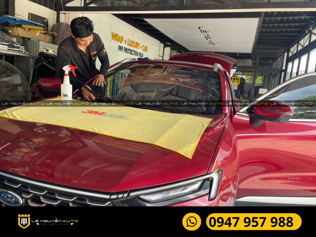 FORD TERRITORY DÁN PHIM CÁCH NHIỆT 3M CRYSTALLINE CHỐNG NÓNG