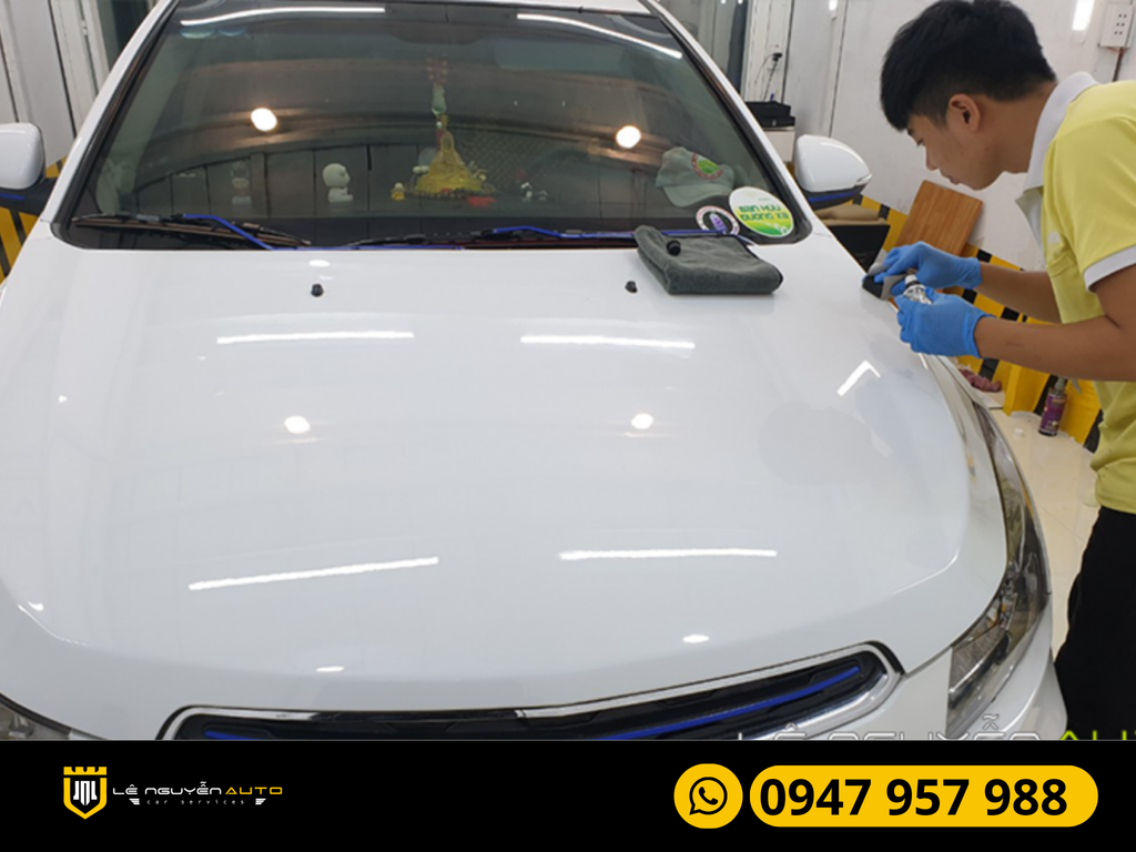 Phủ Ceramic Xe Chevrolet Cruze Sang Trọng