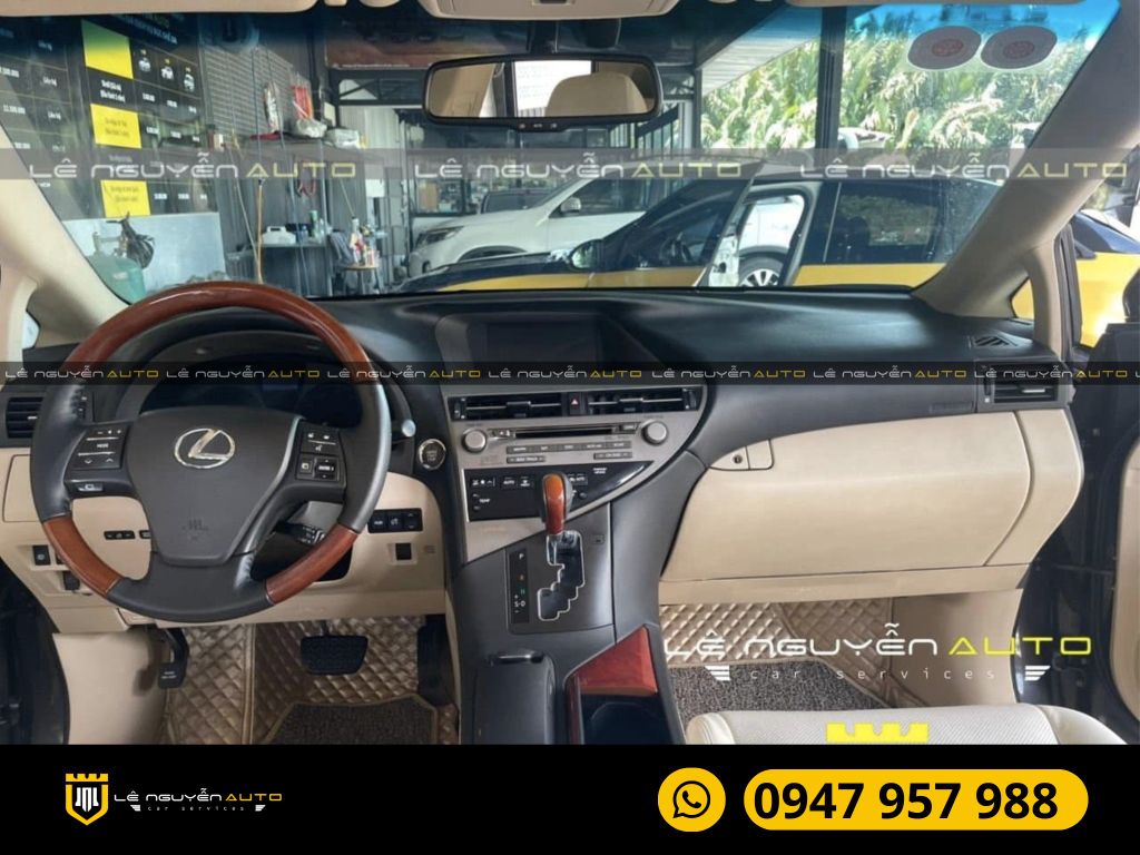 BỌC GHẾ DA LESUX RX 350