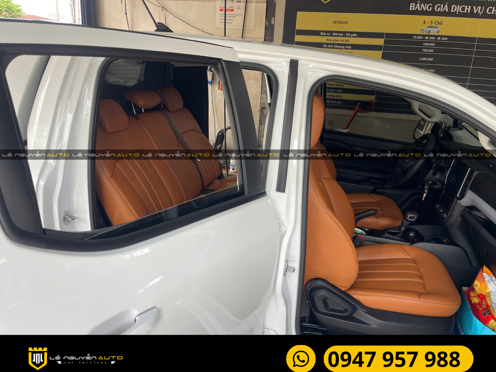 FORD RANGER 2024 BỌC GHẾ DA NAPPA