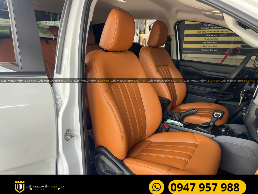 FORD RANGER 2024 BỌC GHẾ DA NAPPA