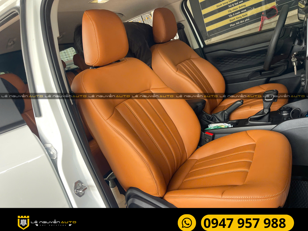 FORD RANGER 2024 BỌC GHẾ DA NAPPA