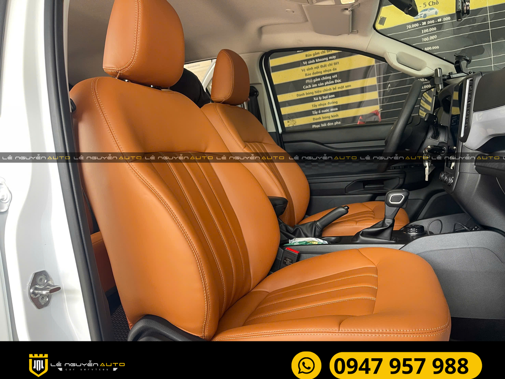 FORD RANGER 2024 BỌC GHẾ DA NAPPA