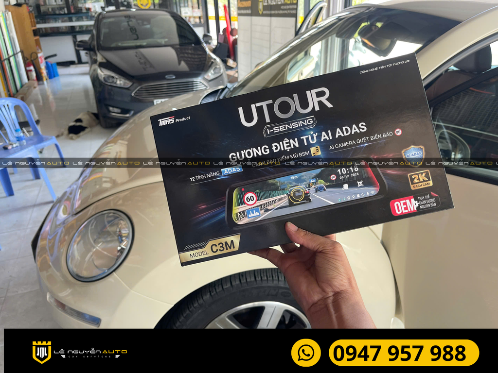 GƯƠNG ĐIỆN TỬ AI ADAS UTOUR C3M