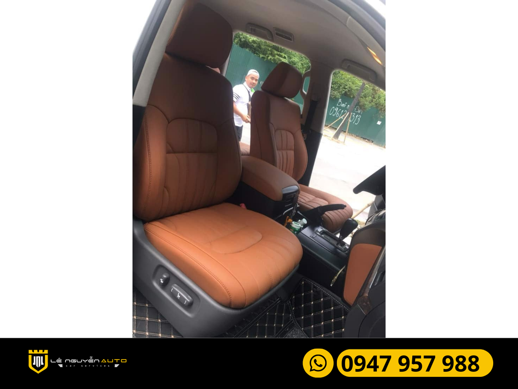 Bọc Ghế Da Xe Toyota Land Cruiser
