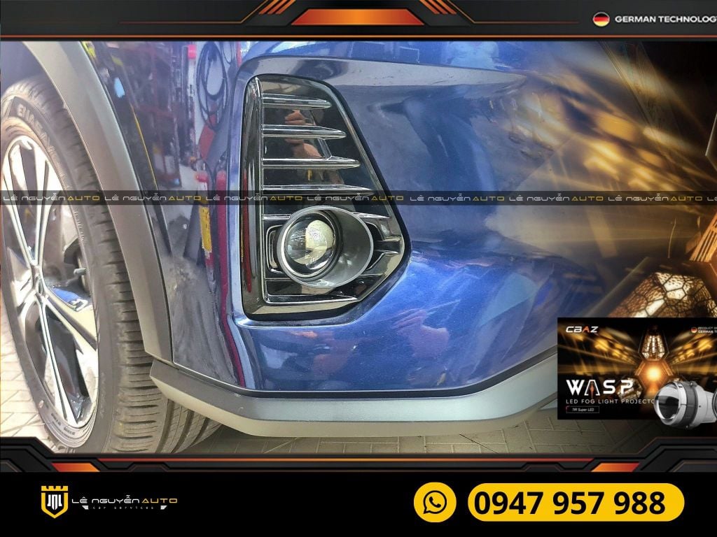 NISSAN KICKS 2024 - BI GẦM WASP LED FOG LIGHT