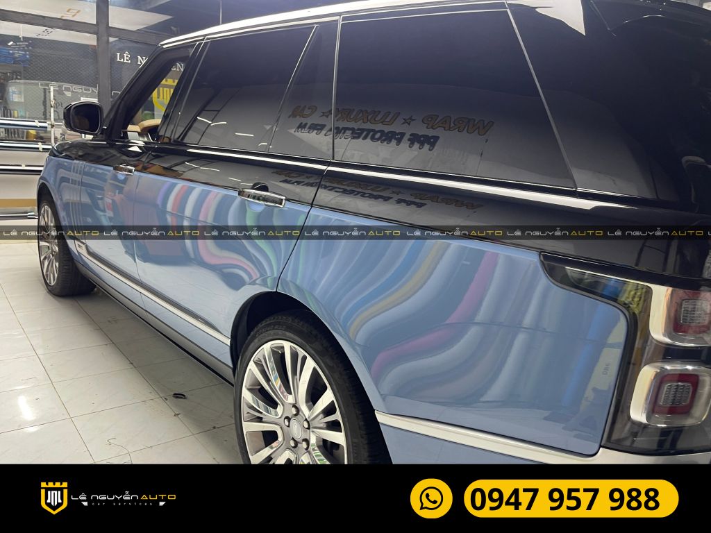 RANGE ROVER DÁN WRAP ĐỔI MÀU