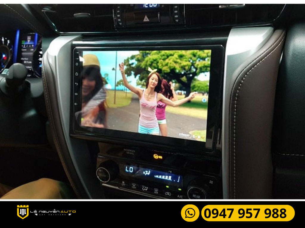 Màn Hình DVD Androi Cho Xe Ô tô Toyota Fotuner