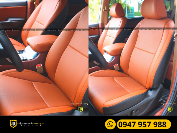  Bọc Ghế Da Đổi Màu Nội Thất KIA Sedona 