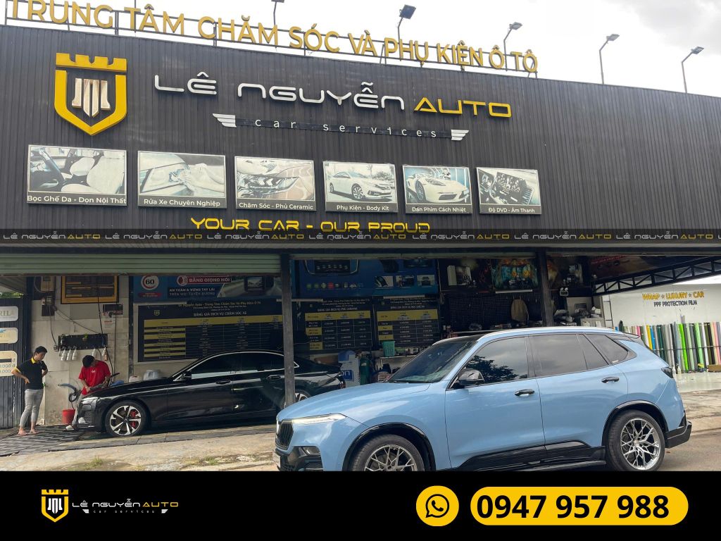 VINFAST LUX SA WRAP ĐỔI MÀU