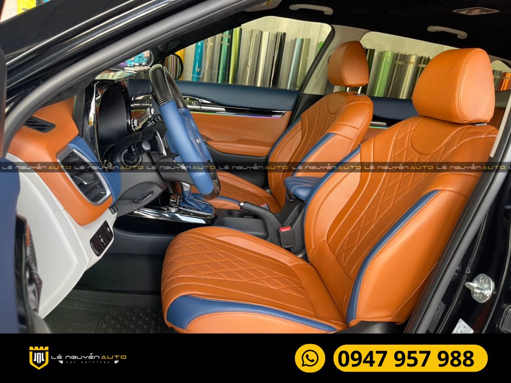 BỌC GHẾ DA ĐỔI MÀU NỘI THẤT DA NAPPA KIA SELTOS