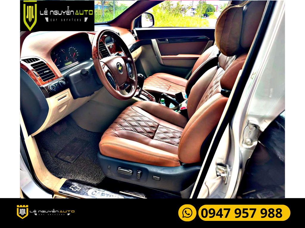 Đổi Màu Nội Thất Chevrolet Captiva