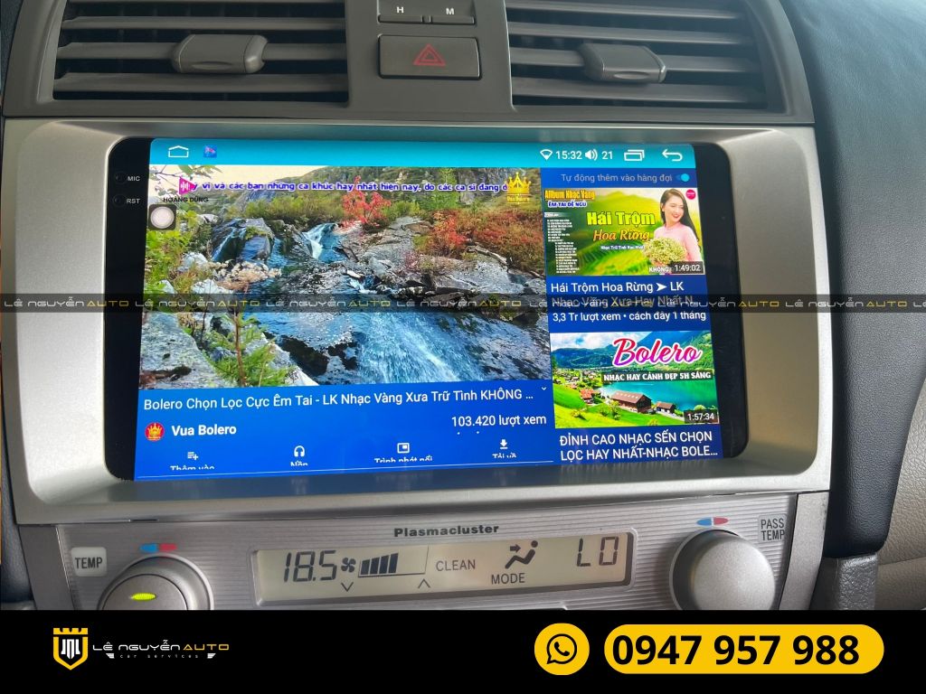 TOYOTA CAMRY LẤP MÀN HÌNH ANDROI 2K WINCA S200+