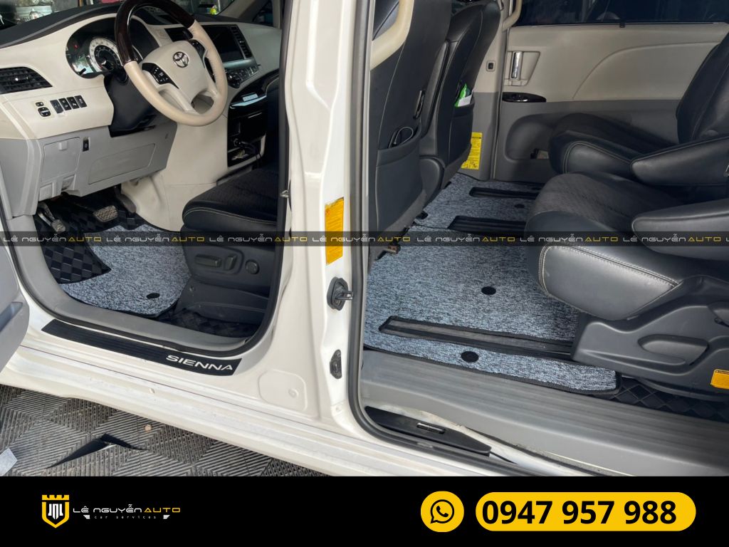 TOYOTA SIENNNA LÓT SÀN 6D 360 ĐỘ