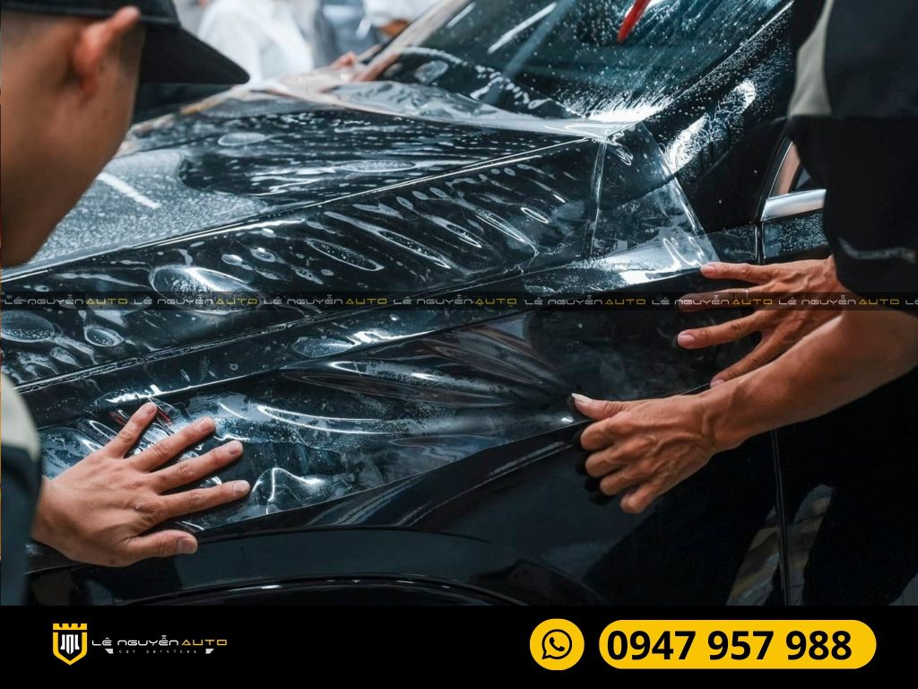 DÁN PPF BẢO VỆ SƠN XE MER GLC