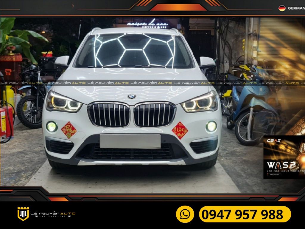 BMW X1 2019 - BI GẦM WASP LED FOG LIGHT