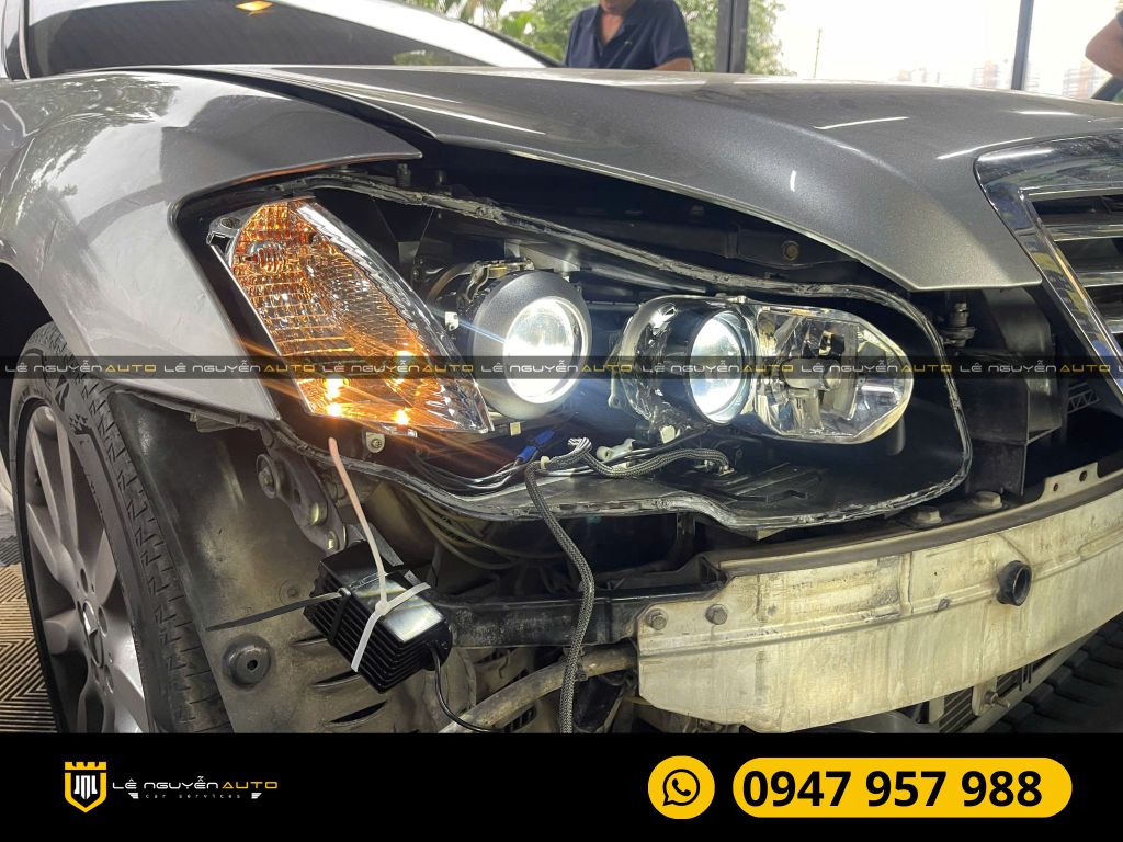 MER S550 ĐỘ ĐÈN TĂNG SÁNG BI AOZOOM