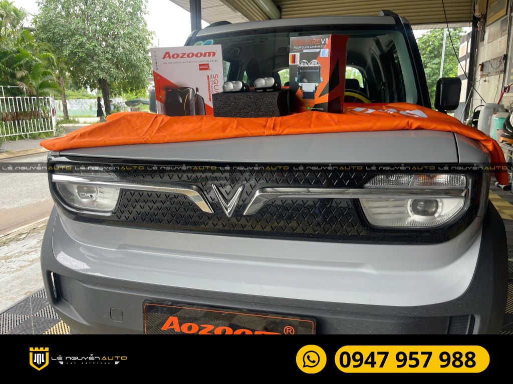 VF3 ĐỘ ĐÈN TĂNG SÁNG BI AOZOOM SQUERE V2