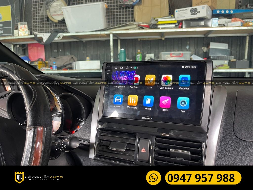 TOYOTA YARIS LẤP MÀN HÌNH ANDROID ZULEX