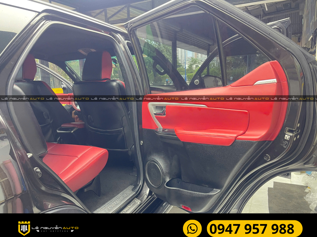 BỌC GHẾ DA XE TOYOTA FORTUNER