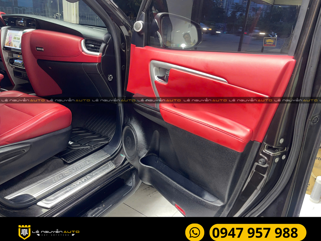 BỌC GHẾ DA XE TOYOTA FORTUNER