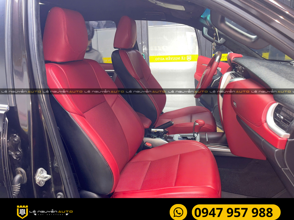 BỌC GHẾ DA XE TOYOTA FORTUNER