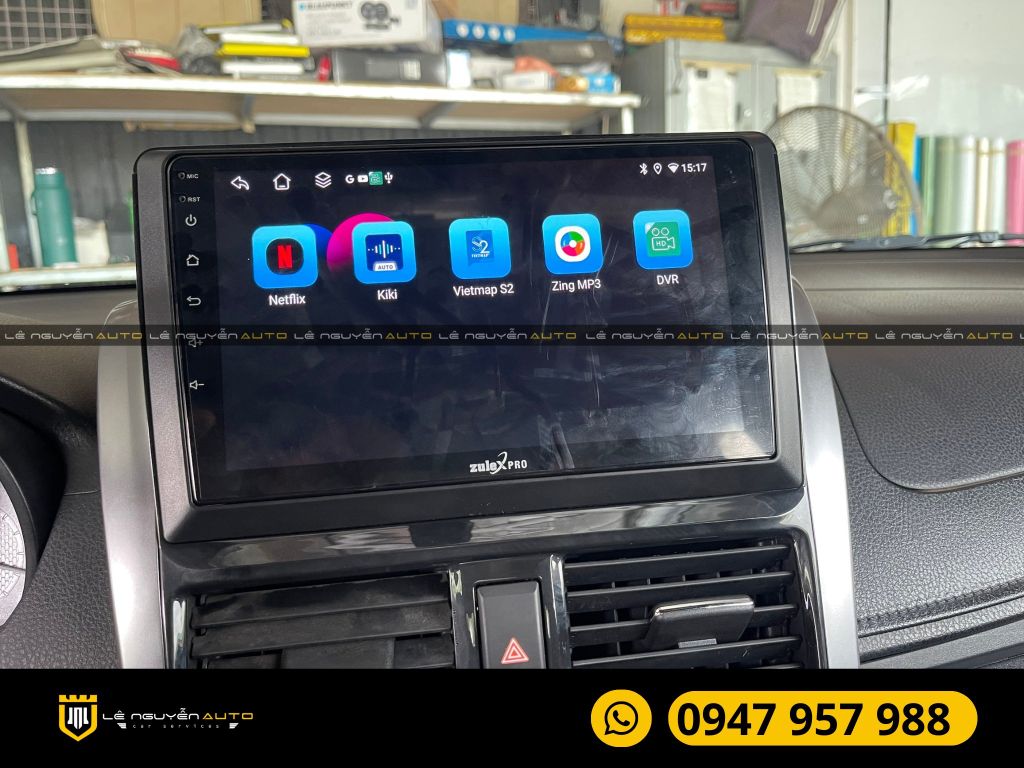 TOYOTA YARIS LẤP MÀN HÌNH ANDROID ZULEX