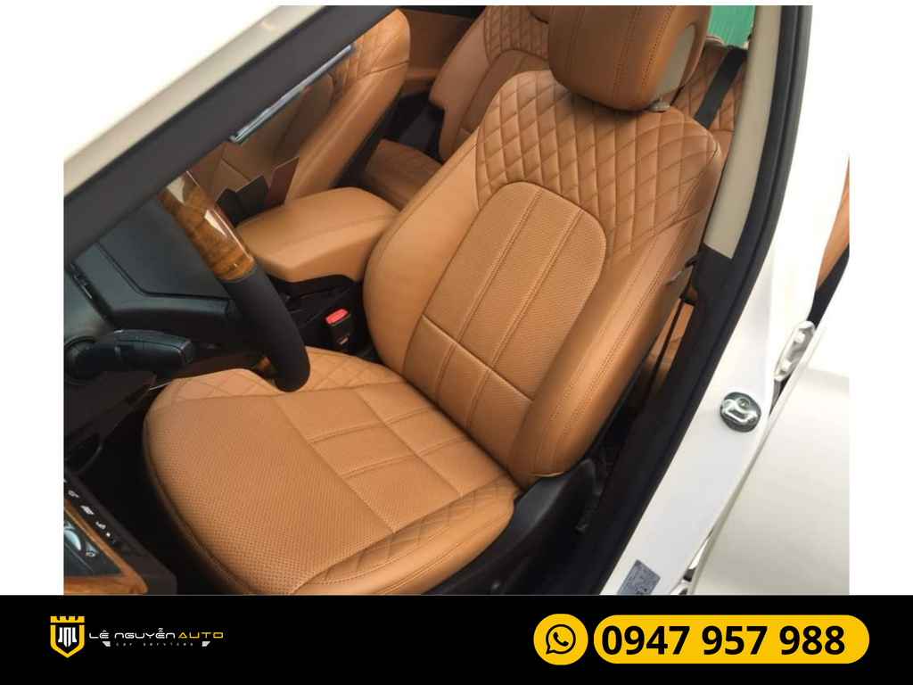 Bọc Nệm Ghế Da Hyundai Santafe