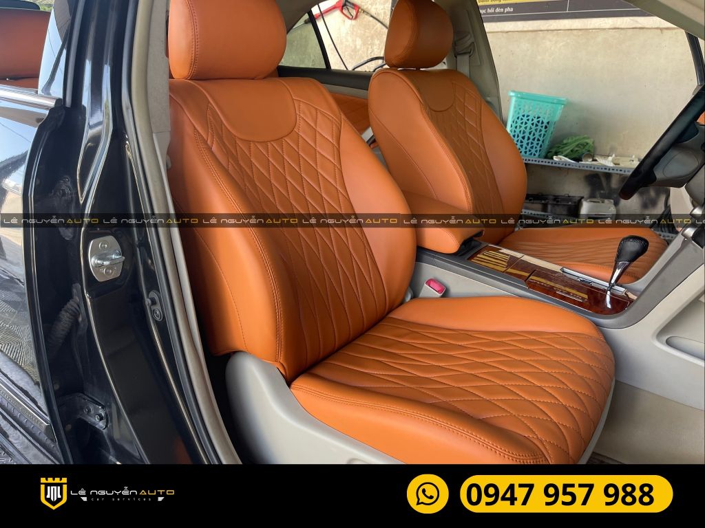 TOYOTA CAMRY BỌC GHẾ DA Ý VÀ BỌC TAPLO