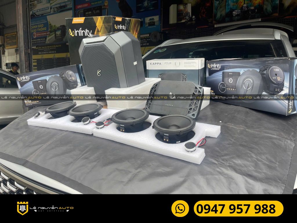 FORD TERRITORY ĐỘ LOA INFINITY KAPPA