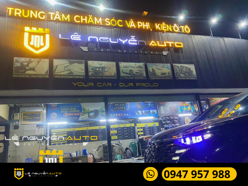 Độ Đèn Tăng Sáng Cho Xe Hyundai Custin
