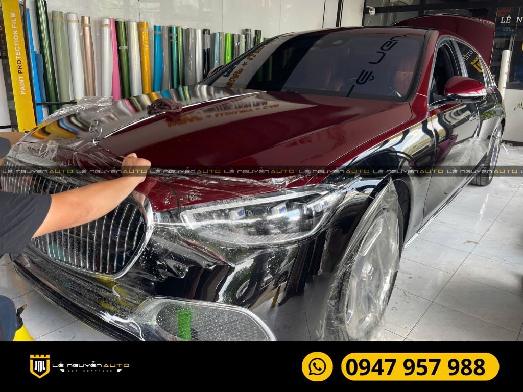 MAYBACH S680 DÁN PPF BẢO VỆ SƠN
