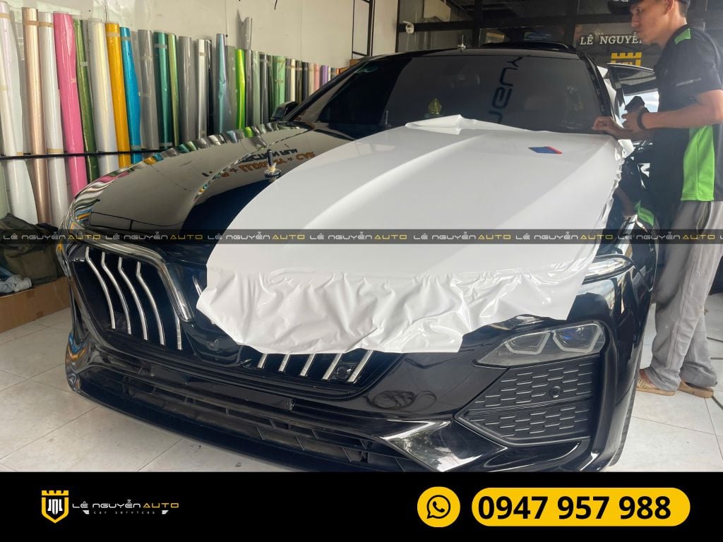WRAP ĐỔI MÀU ĐỘC LẠ CHO XE VINFAST LUX A