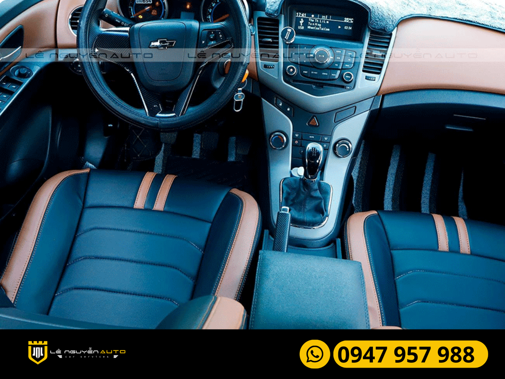 Bọc Ghế Da Xe Chevrolet Cruze