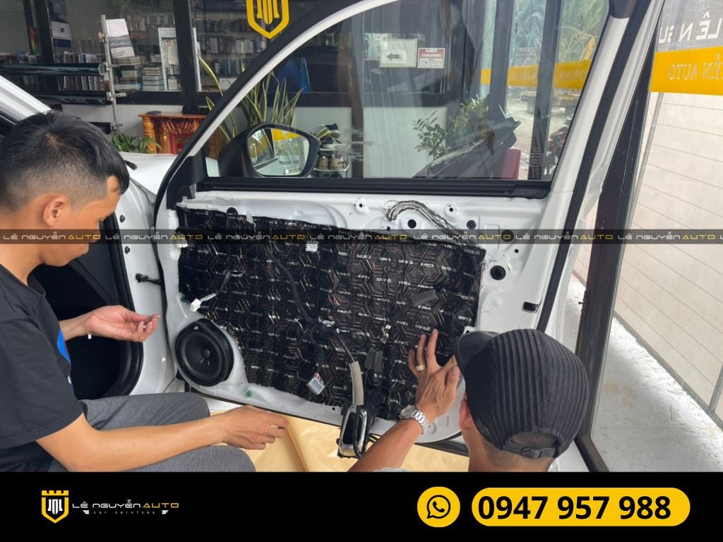 HONDA CIVIC DÁN CÁCH ÂM CHỐNG ỒN SUPERCAR RUBA BLACK CỦA NGA
