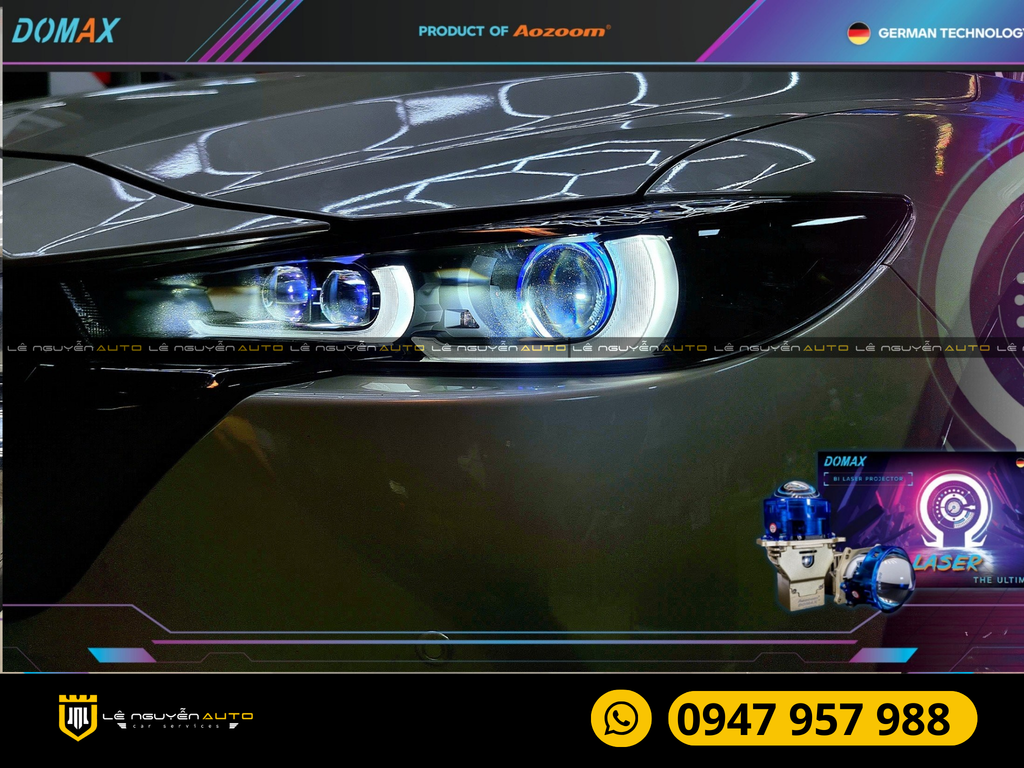 MAZDA CX-5 2024 BI LASER OMEGA DOMAX & BI LASER THOR