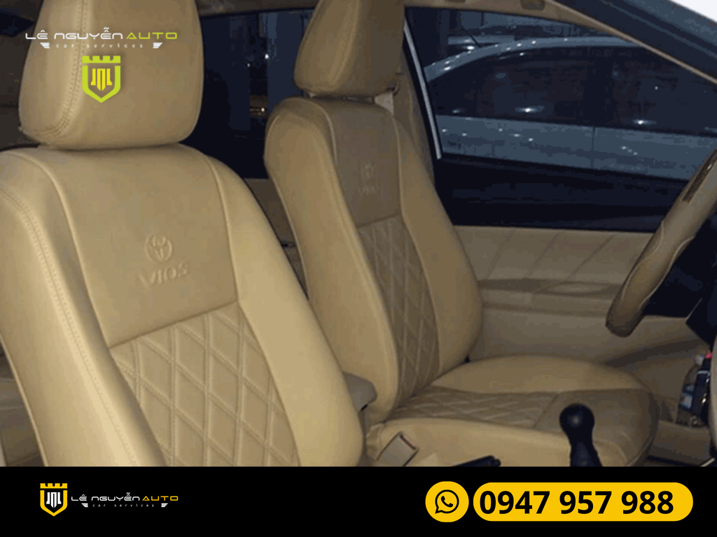 Bọc Ghế Da TOYOTA VIOS Hàng Có Sẵn, Giá Tốt Nhất