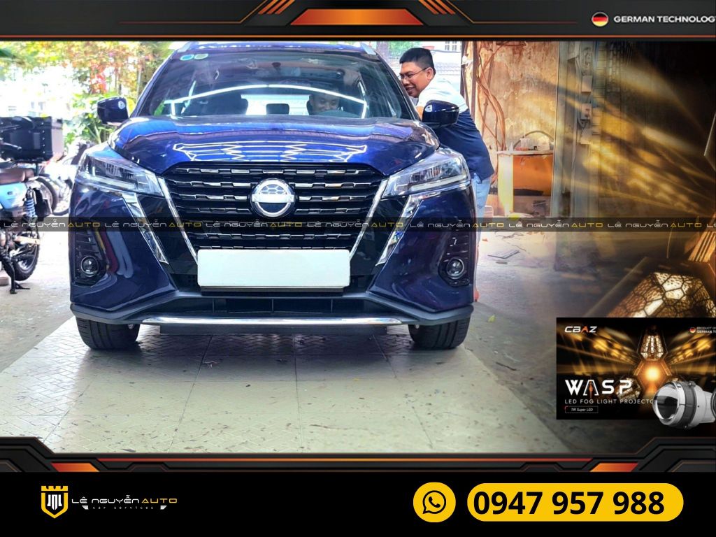 NISSAN KICKS 2024 - BI GẦM WASP LED FOG LIGHT