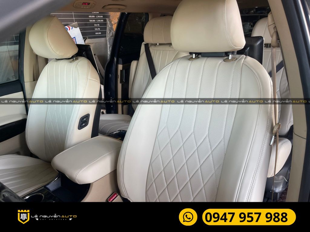 BỌC GHẾ DA XE KIA SEDONA