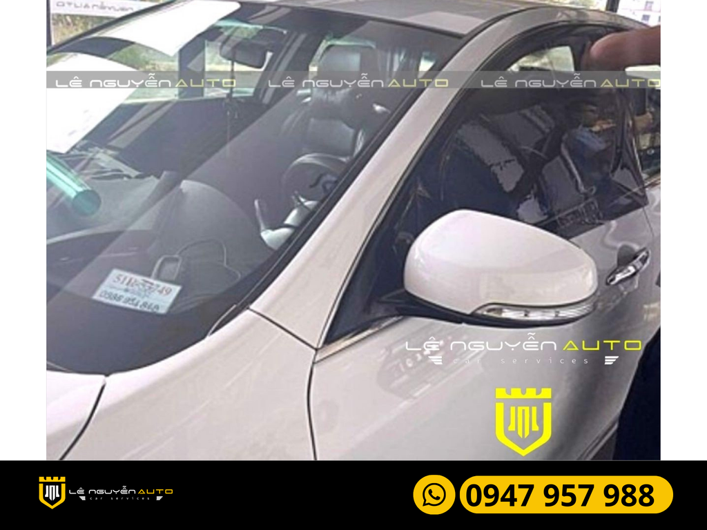 Gỡ Phim Cũ Dán Phim Mới Xe Nissan Teana