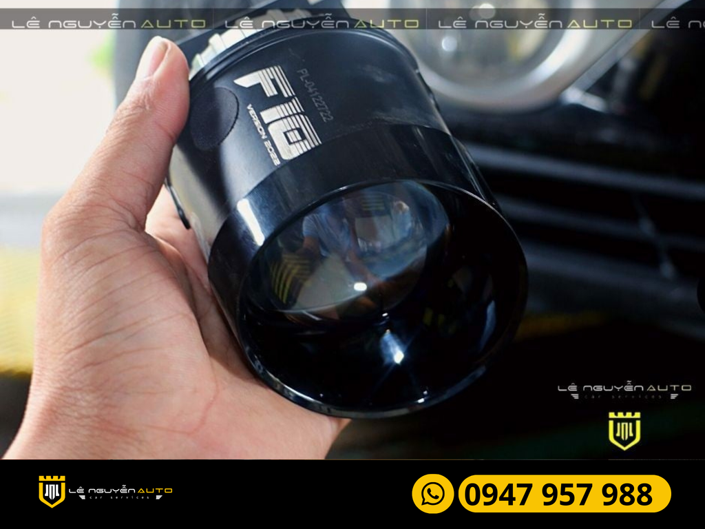 Lắp Đèn X- LIGHT F10 Cho Xe HONDA