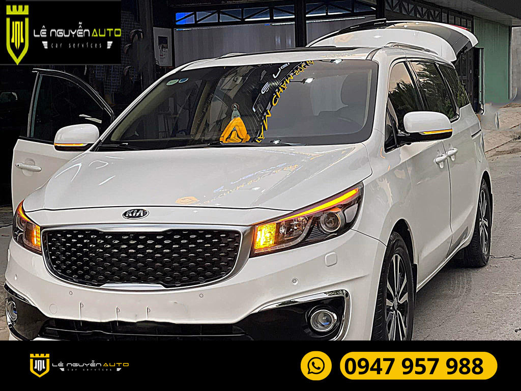 Độ Đèn Led Mí Xe Kia Sedona