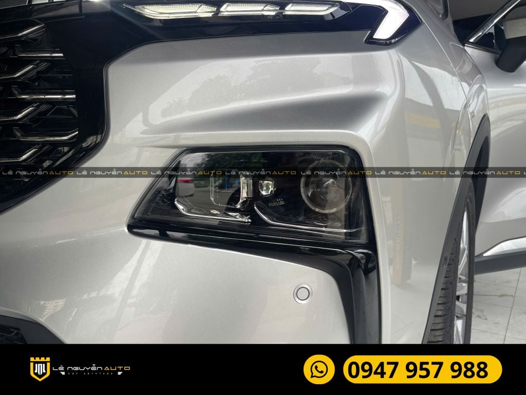 ĐỘ ĐÈN TĂNG SÁNG BI LASER AOZOOM DOMAX OMERA  VÀ LASER THOR XE FORD TERRITORY