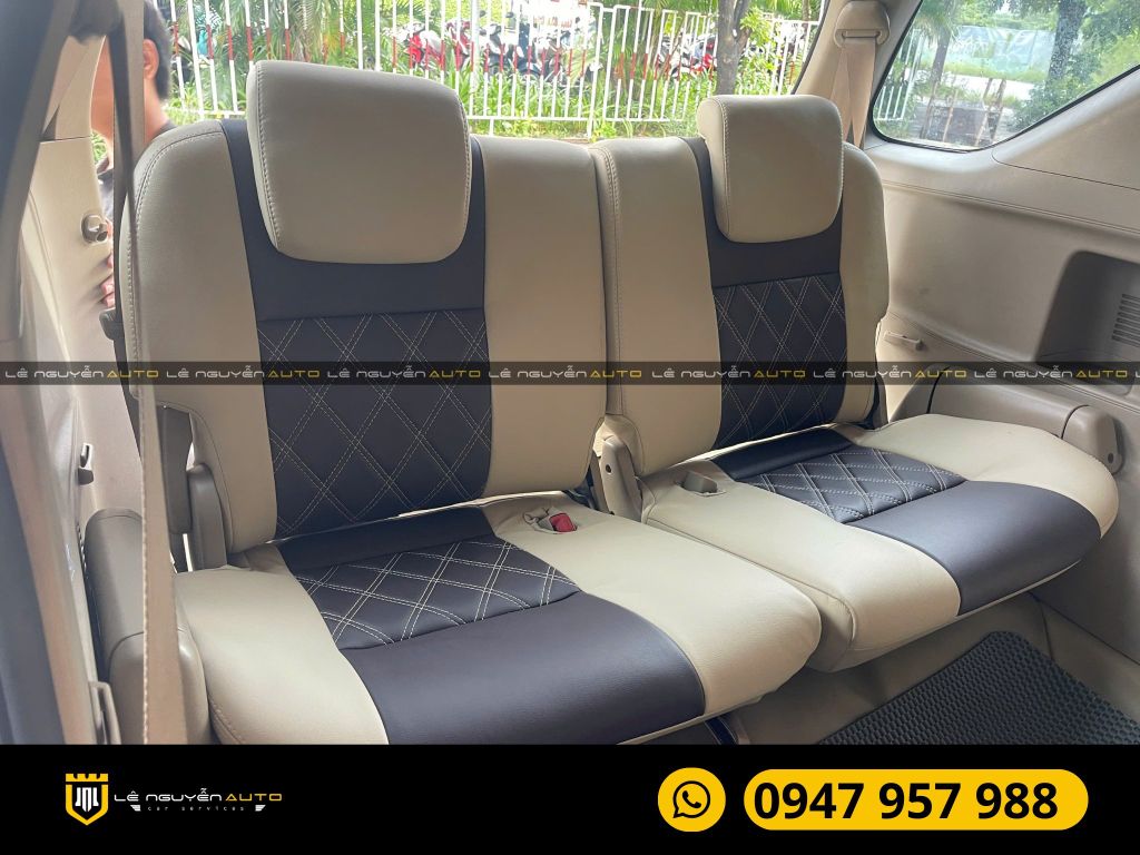 TOYOTA FORTUNER 2015 BỌC GHẾ DA