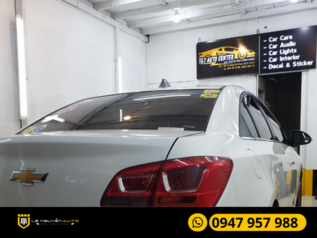 Phủ Ceramic Xe Chevrolet Cruze Sang Trọng
