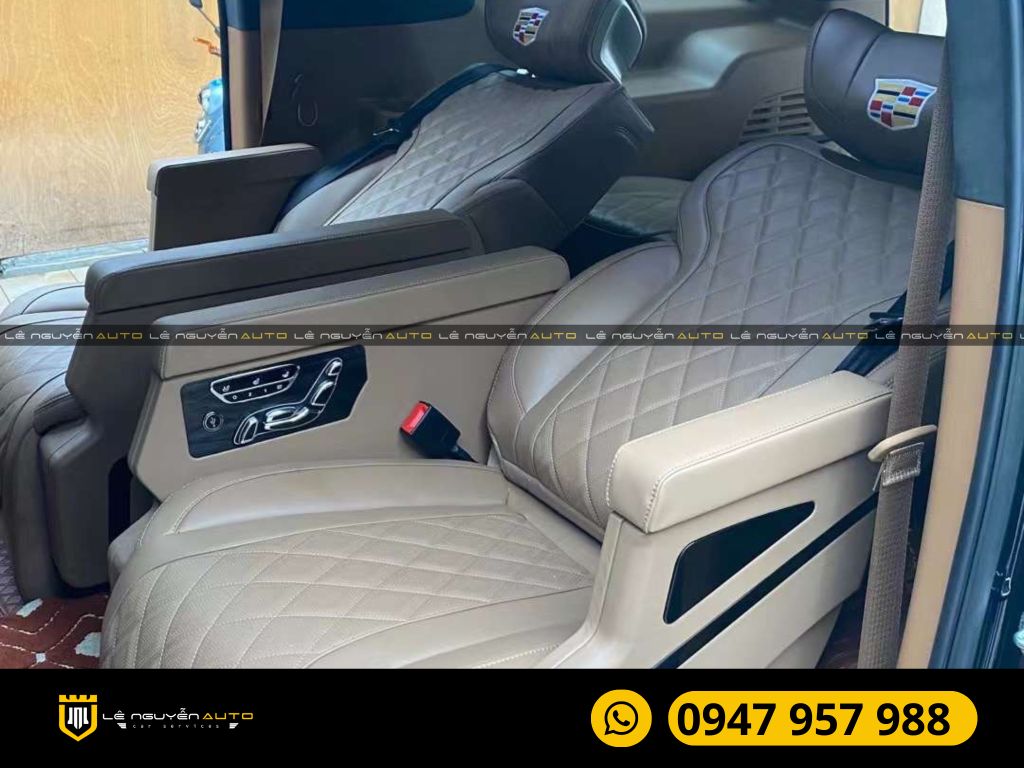 CADILLAC ĐỘ GHẾ LIMOUSINE CAO CẤP